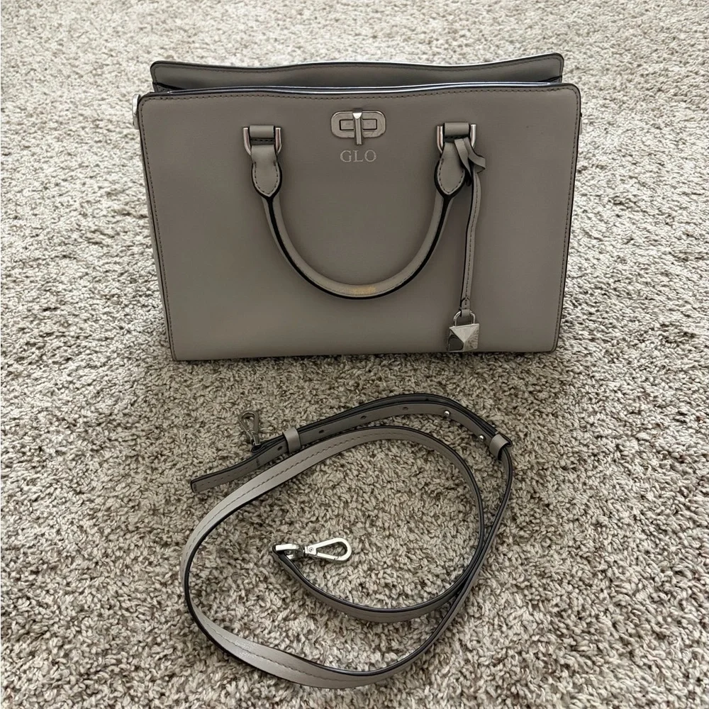 Michael Kors Elegant Gray Satchel